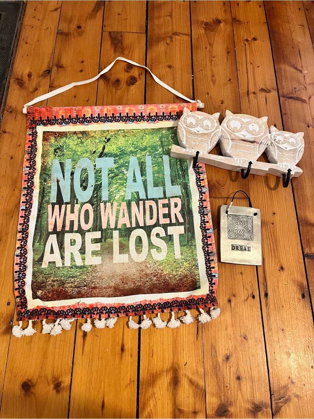 Whimsical Room Decor - Wall Hangings and Coat Hook